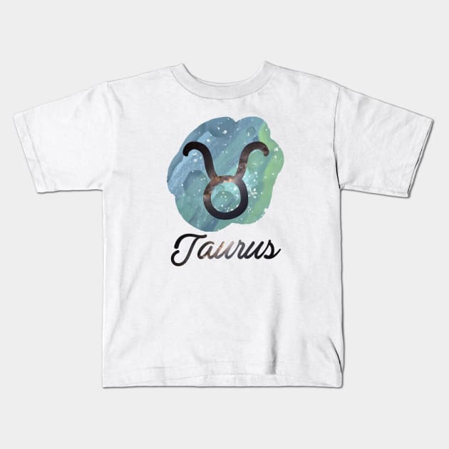 Taurus Kids T-Shirt by VirgoCaem